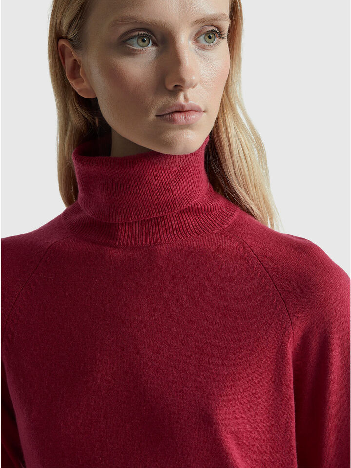 TURTLE NECK SWEATER Women image number 4